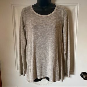 Studio Y Metallic Lightweight Sweater